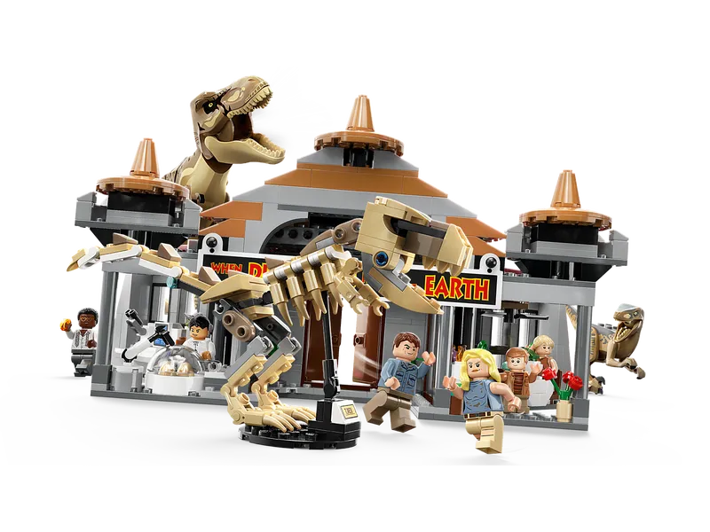 Visitor Center: T. rex &amp; Raptor Attack
