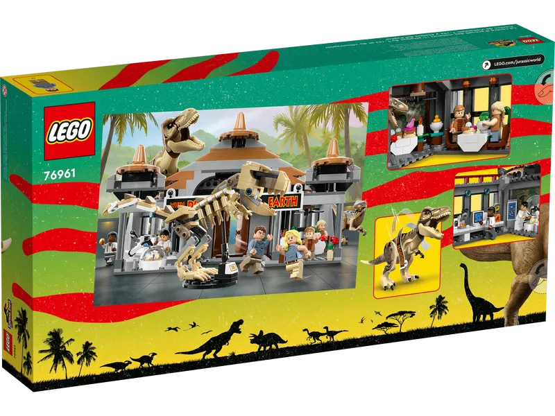 Visitor Center: T. rex &amp; Raptor Attack
