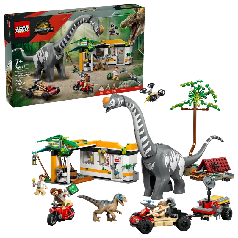 Raptor &amp; Titanosaurus Tracking Mission