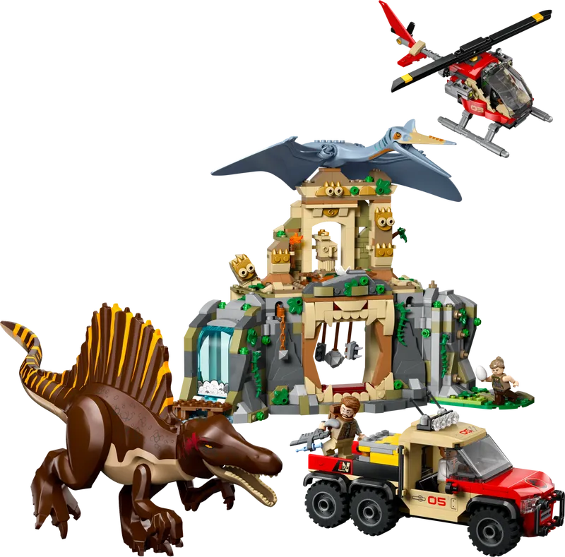 Spinosaurus &amp; Quetzalcoatlus Air Mission