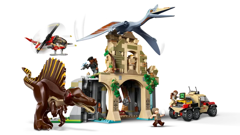 Spinosaurus &amp; Quetzalcoatlus Air Mission