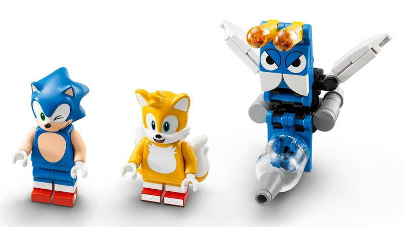 Tails' Workshop and Tornado Plane