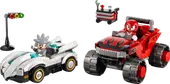 Silver's car vs. Knuckles' Monster Truck