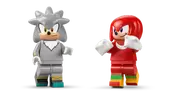 Silver's car vs. Knuckles' Monster Truck