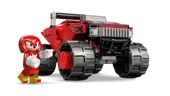 Silver's car vs. Knuckles' Monster Truck