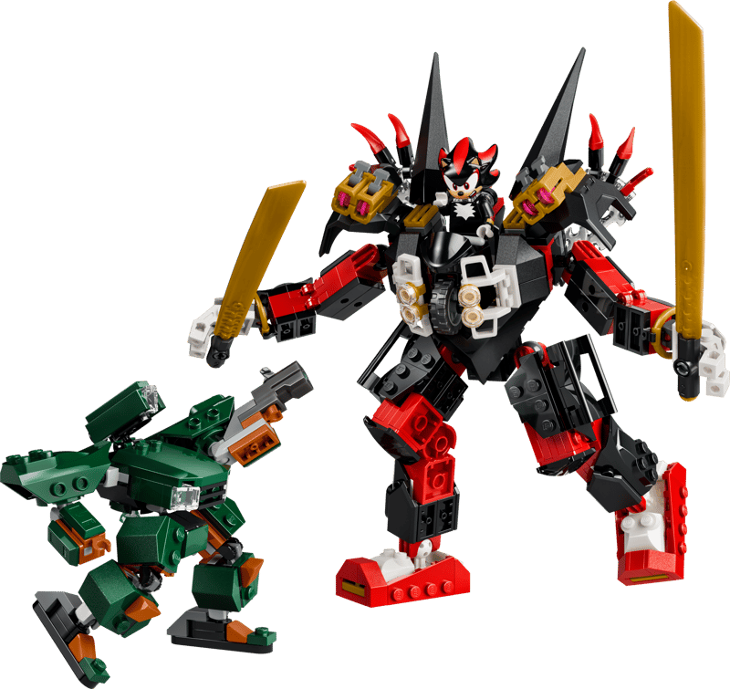 Shadow's Mech vs. G.U.N. Trooper