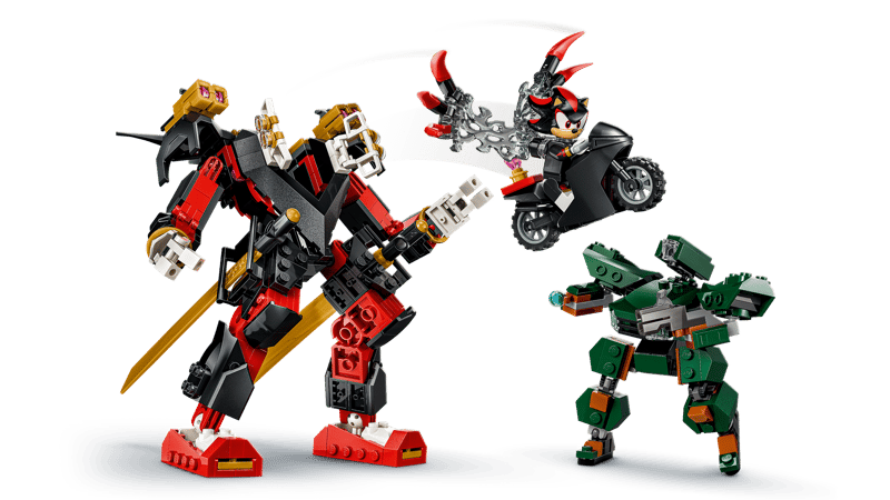 Shadow's Mech vs. G.U.N. Trooper