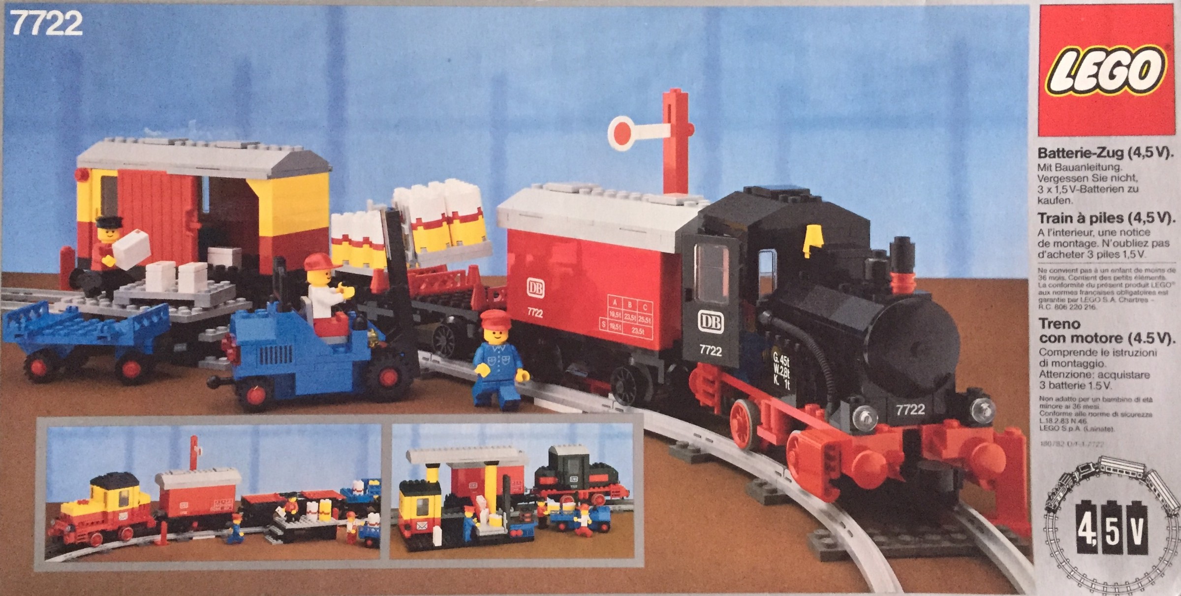 Steam Cargo Train