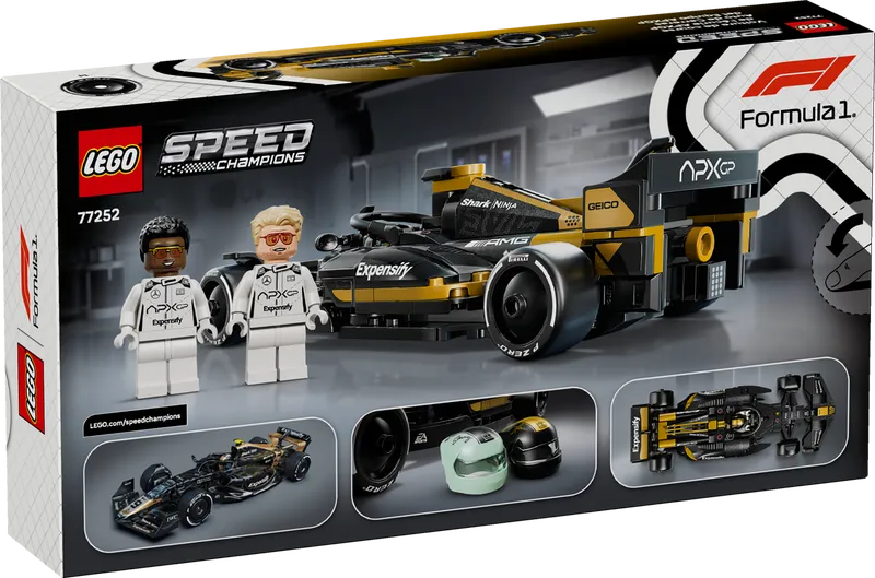 APXGP Team Race Car from F1 The Movie