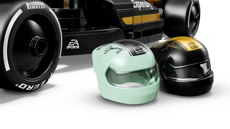 APXGP Team Race Car from F1 The Movie