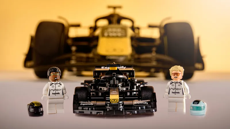 APXGP Team Race Car from F1 The Movie