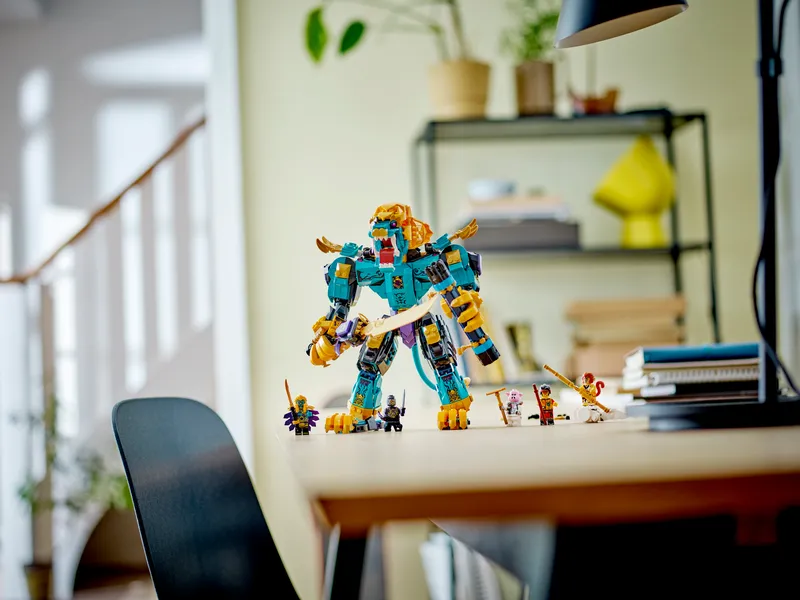The Mighty Azure Lion
