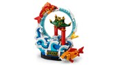 Prosperity Carp Leaping