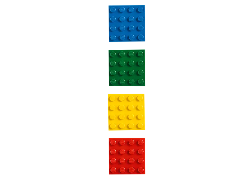 4x4 Brick Magnets Classic