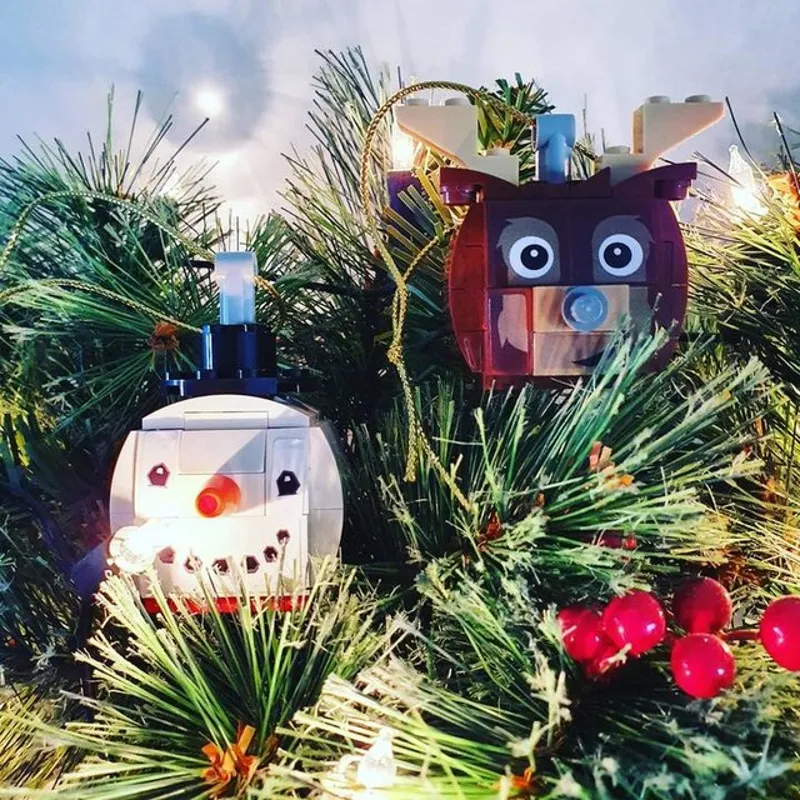Snowman &amp; Reindeer Duo