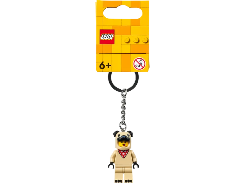 French Bulldog Guy Key Chain
