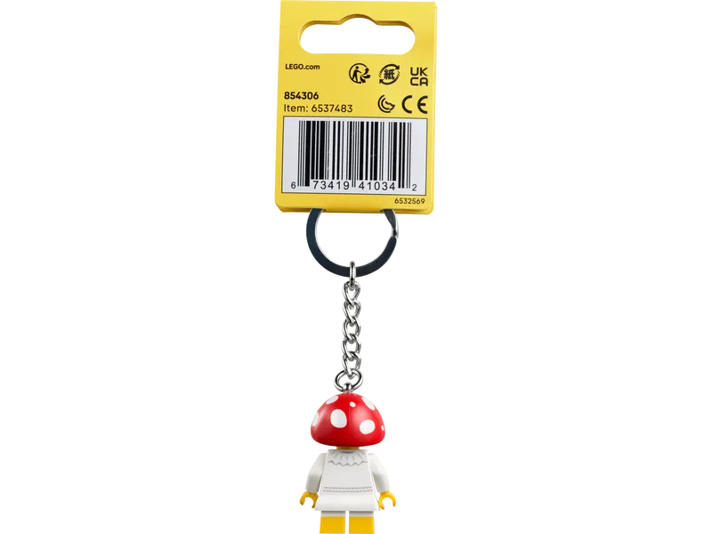 Toadstool Key Chain