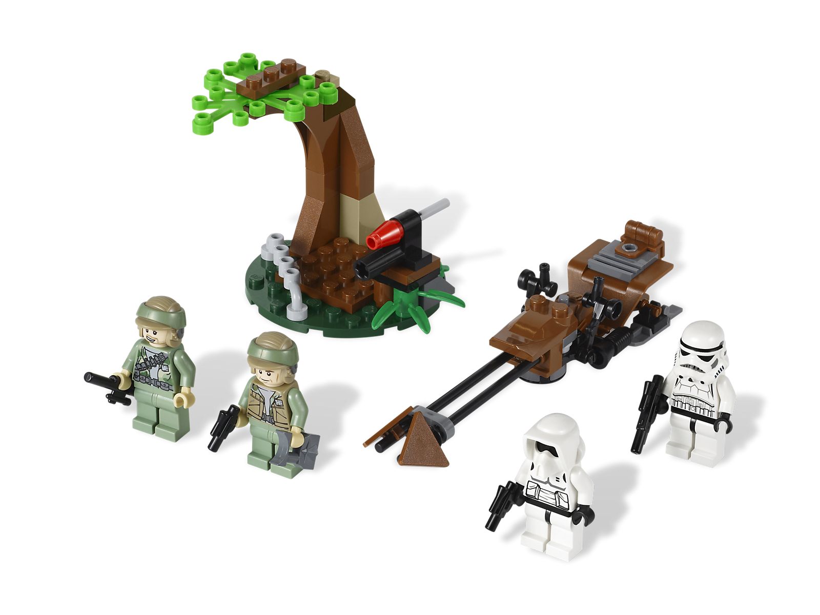 Endor Rebel Trooper &amp; Imperial Trooper Battle Pack