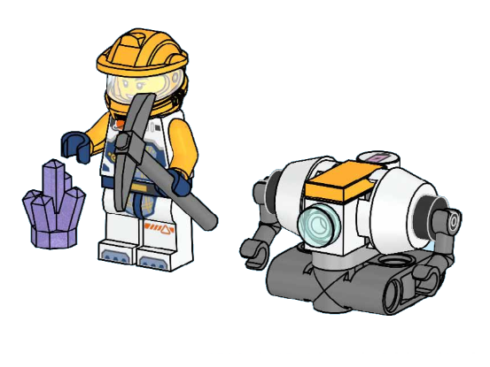 Astronaut &amp; Robot