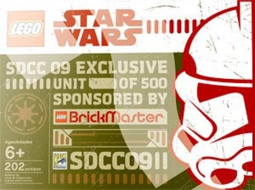 Mini Republic Dropship &amp; AT-TE Brickmaster SDCC 09 Exclusive