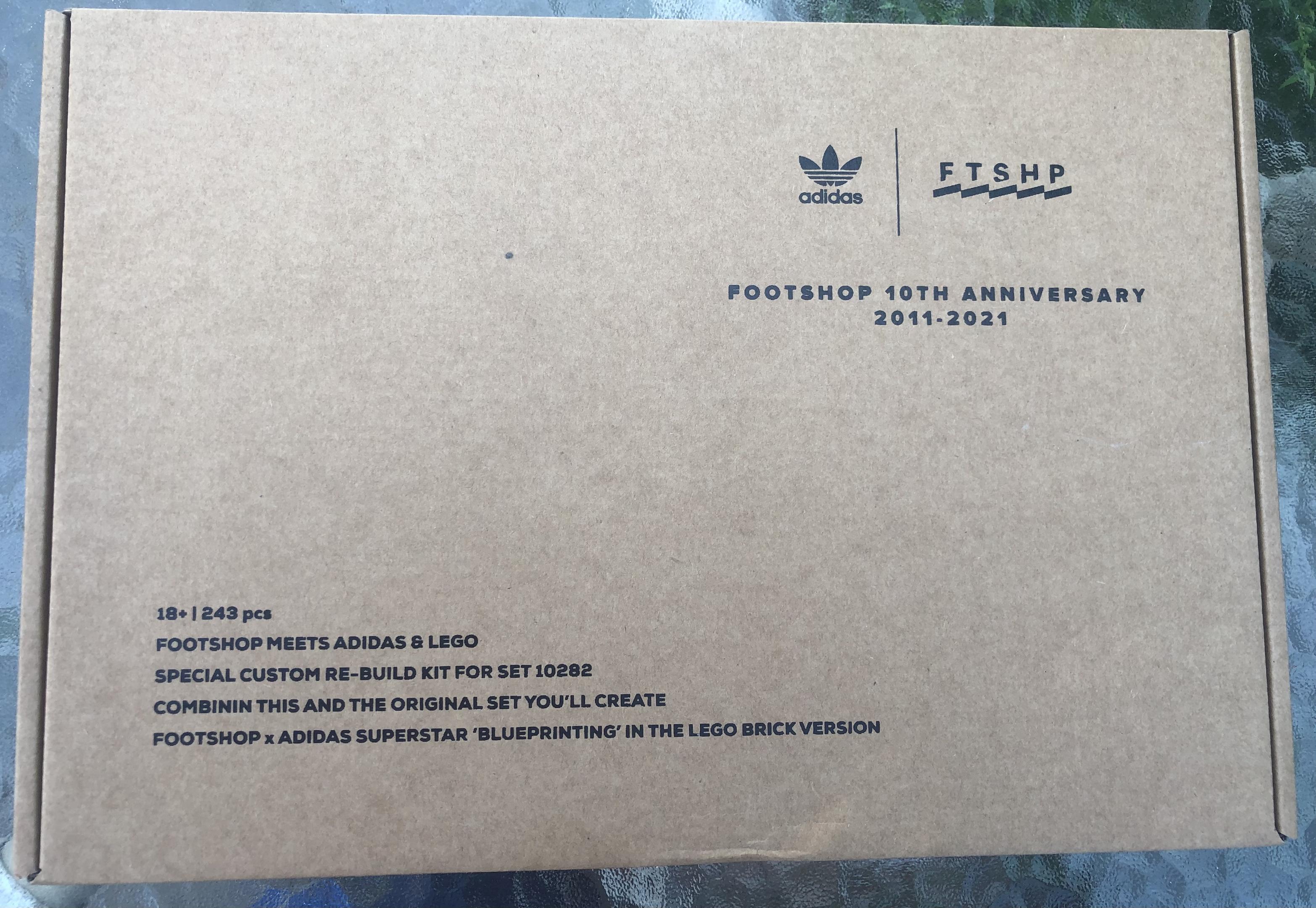 Footshop Meets Adidas &amp; LEGO Special Custom Re-build Kit