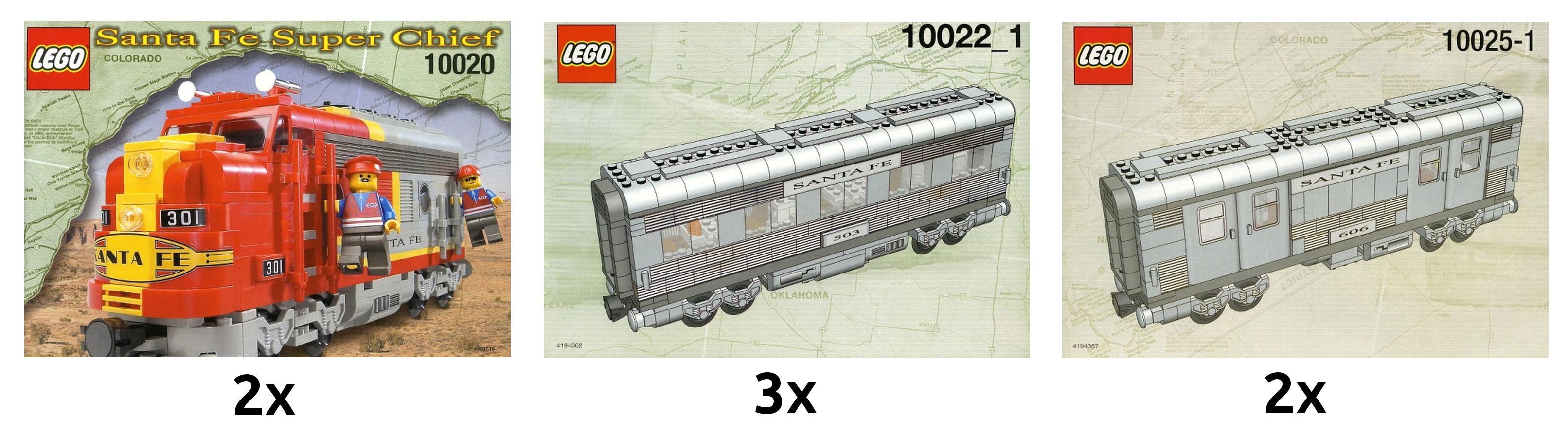 Santa Fe Train Kit