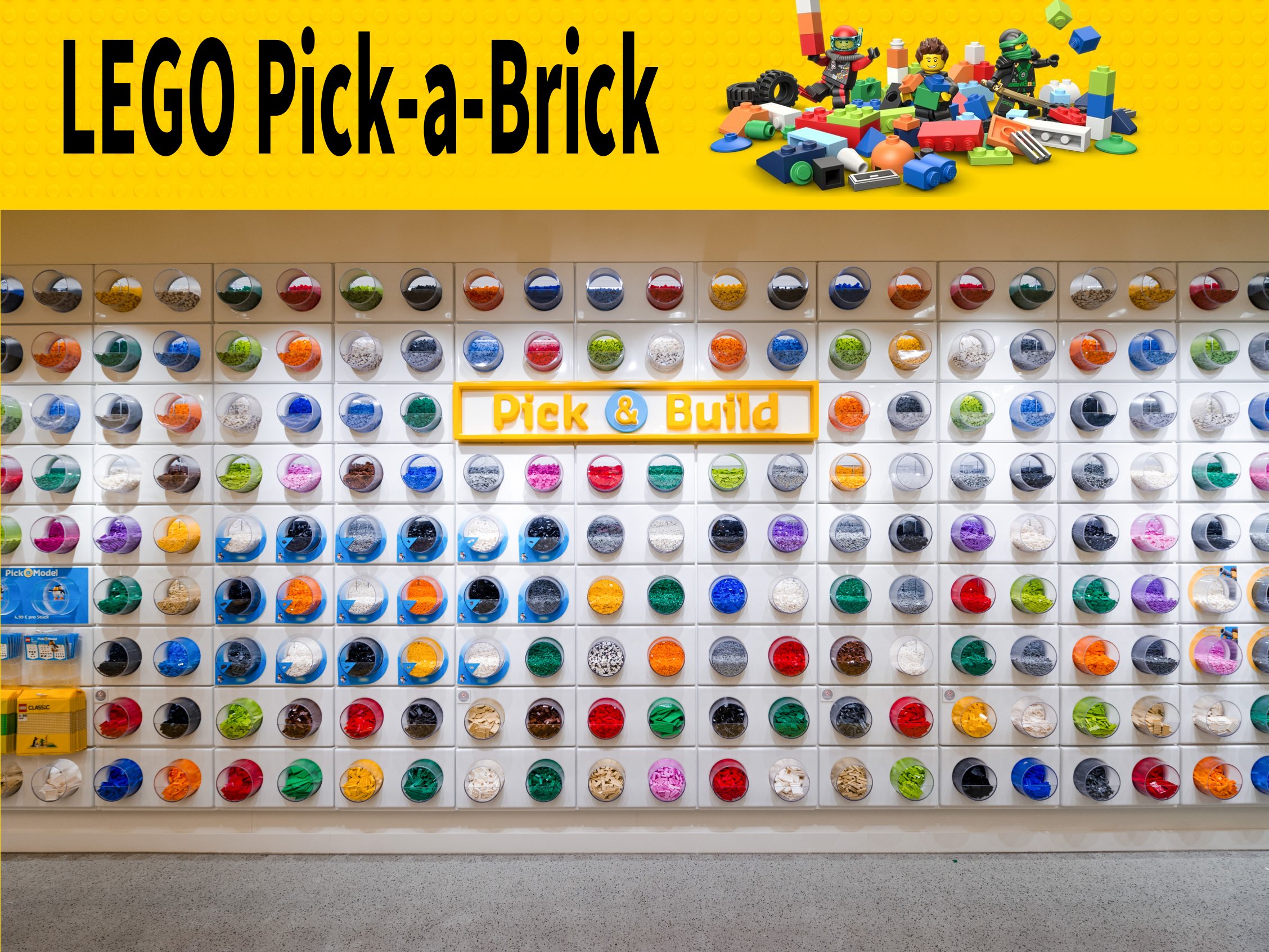 Pre-2021 Pick-a-Brick and Bricks &amp; Pieces Parts