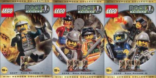 Rock Raiders Mini Heroes Collection