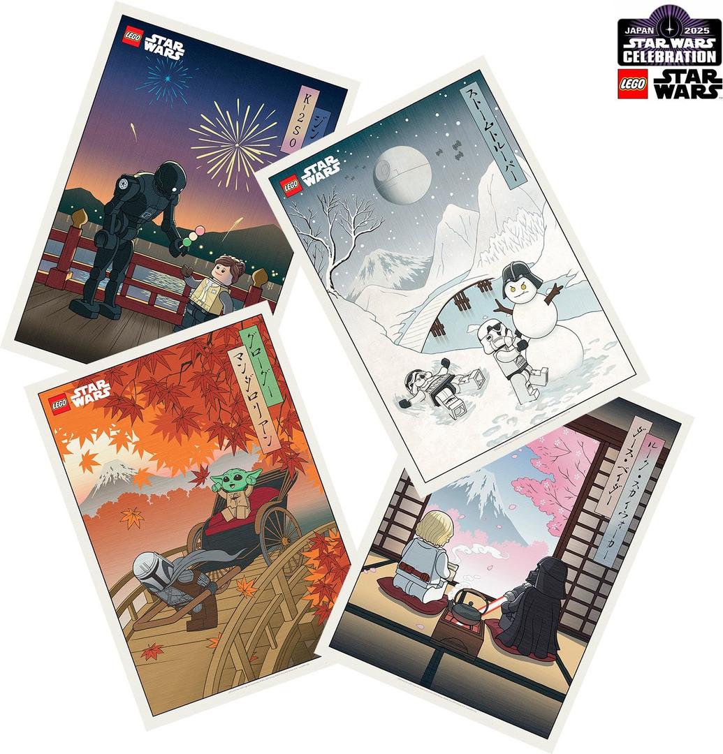 Star Wars Celebration Japan 2025 Art Prints