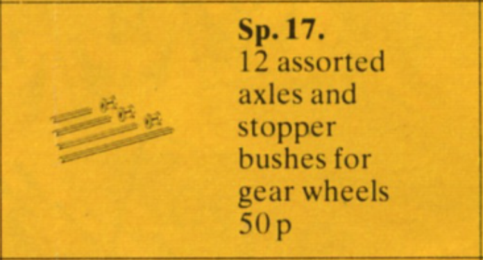 Axles with Connectors
