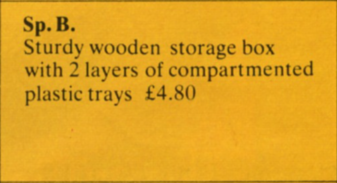 Wooden Storage Box