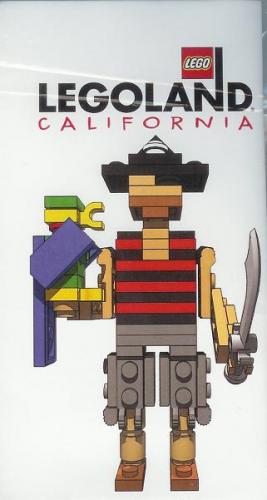 Legoland Pirate with Parrot (Legoland California)