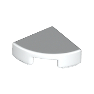 Tile Round 1 x 1 Quarter