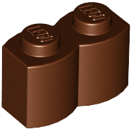 Brick Special 1 x 2 Palisade [aka Log]