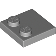 Plate Special 2 x 2 with Only 2 studs